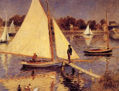 Sailboats at Argenteuil Pierre-Auguste Renoir